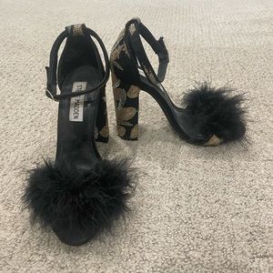 Steve Madden Furry Heels